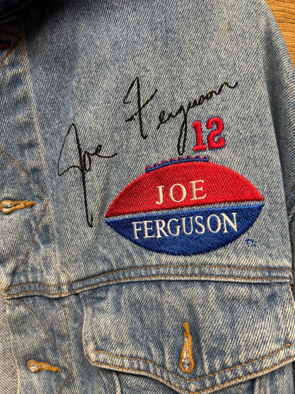 Joe Ferguson Denim Jacket 🏈